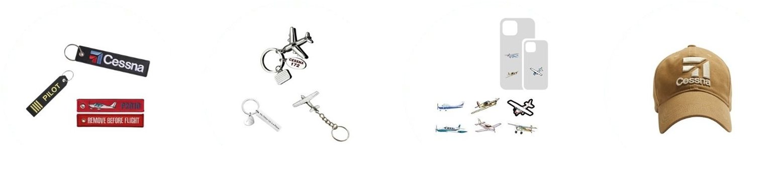 Pilot gifts, keychains, Remove Before Flight tags and aviation caps at the SAC Shop